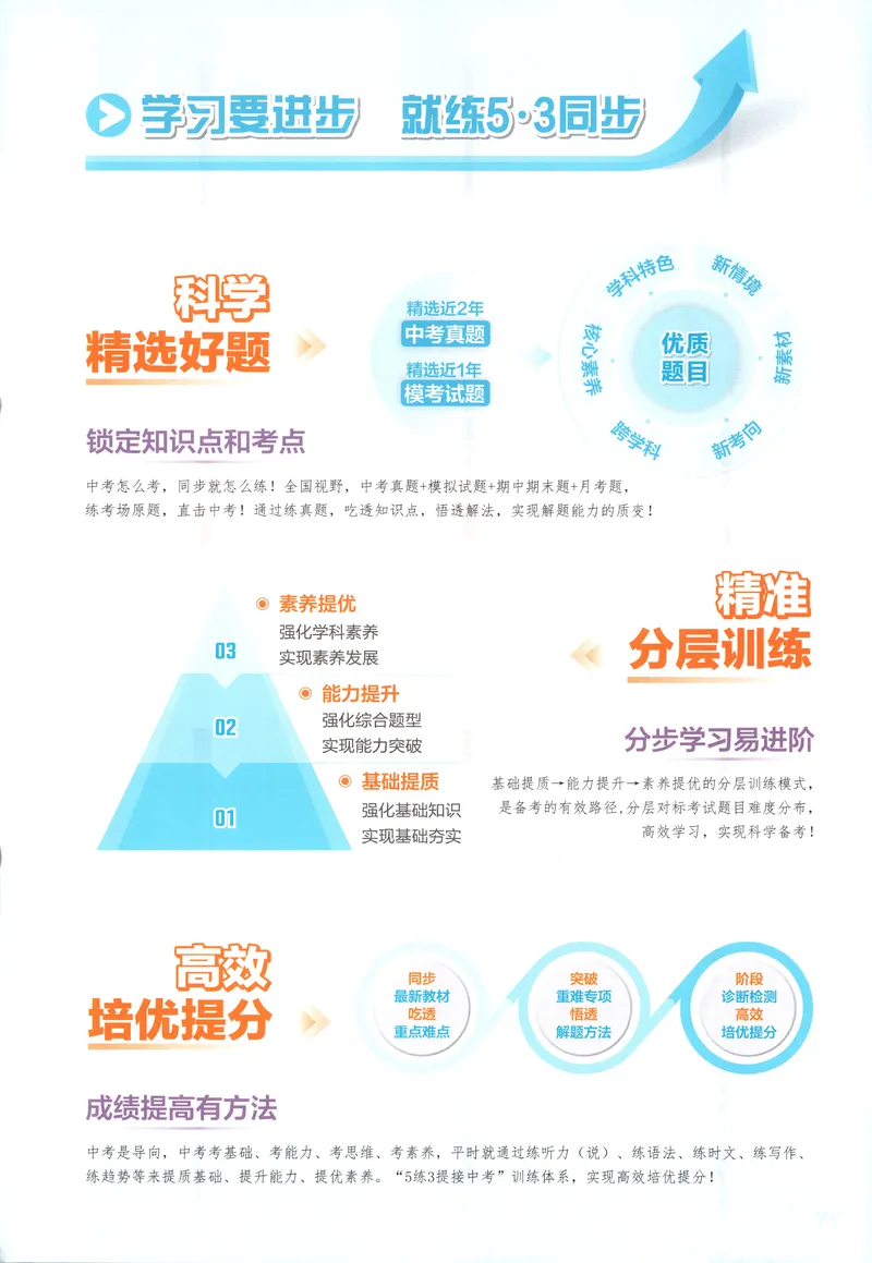 《主书_2027版初中《5年中考3年模拟》课时提分练8年级上册（英语）（人教）》第2页预览