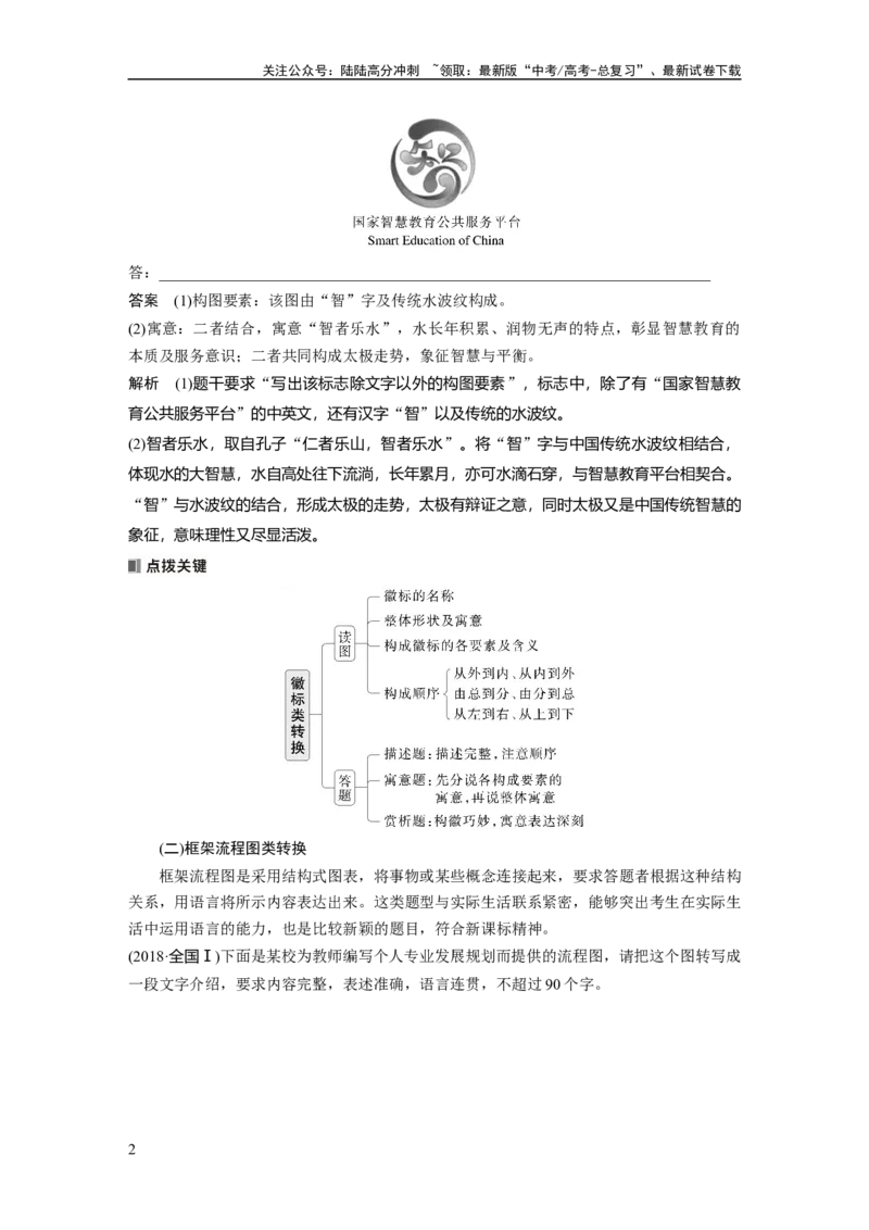 《板块八　学案80　图文转换——精准读图，转准信息_一轮复习_2025年_2025年大一轮复习讲义人教版语文_资料_1-资料_大一轮复习讲义教师专用_板块六~板块十_板块八　语言文字运用》第2页预览