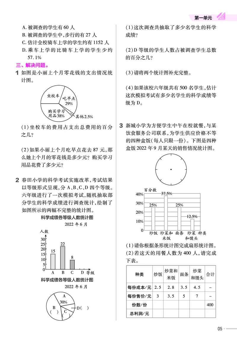 《23版数学苏教版6下-作业帮_6年级下册同步教辅_6下-数学》第6页预览