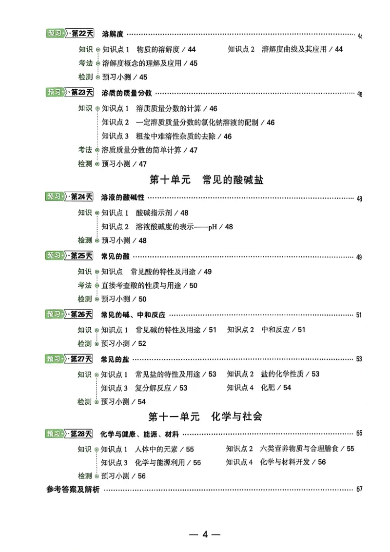 《2027中考预习新初三化学_26秋小学初中各机构教辅大合集（一本、教材帮、阳光同学、王朝霞、实验班、小典中点、上分卷、白欧、课堂笔记等等）_26秋初中教辅资料_26秋《万唯》系列》第5页预览