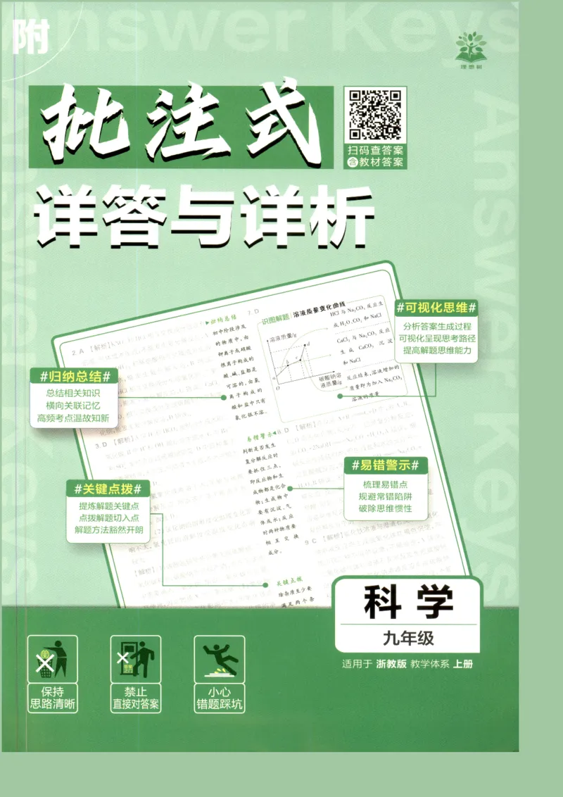 《初中必刷题九上科学答案_26秋小学初中各机构教辅大合集（一本、教材帮、阳光同学、王朝霞、实验班、小典中点、上分卷、白欧、课堂笔记等等）_26秋初中教辅资料_26秋《必刷题》系列_897》第1页预览