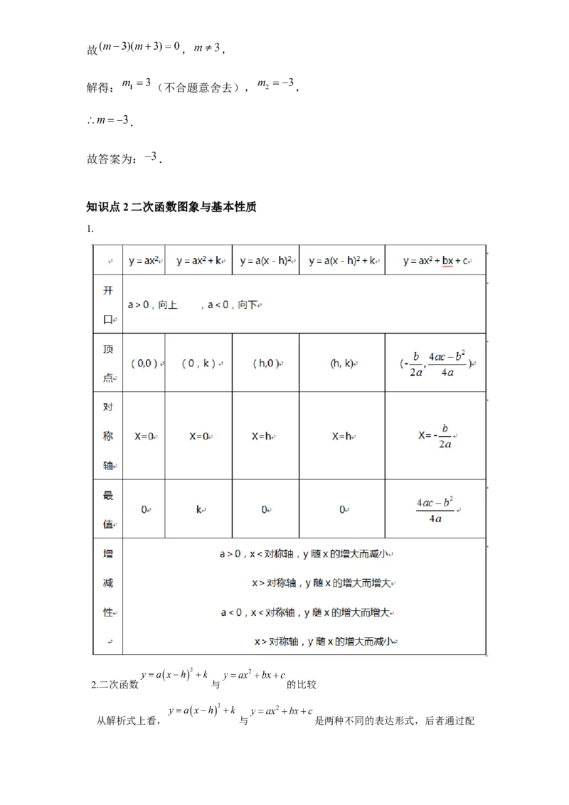《第10讲二次函数的图像与性质_《初中数学•秋季三阶学生讲义分节》789年级(北师)_《初中数学•秋季三阶讲义》9年级(北师)_《初中数学•秋季三阶学生讲义解析》9年级(北师)尖子班》第4页预览