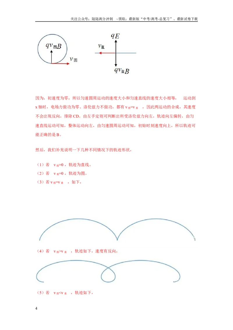 《模型56复合场模型（解析版）_04-物理-高考总复习_二轮复习_2024年_2024高考物理二轮复习80模型最新模拟题专项训练_资料_教师版（含答案解析）》第4页预览
