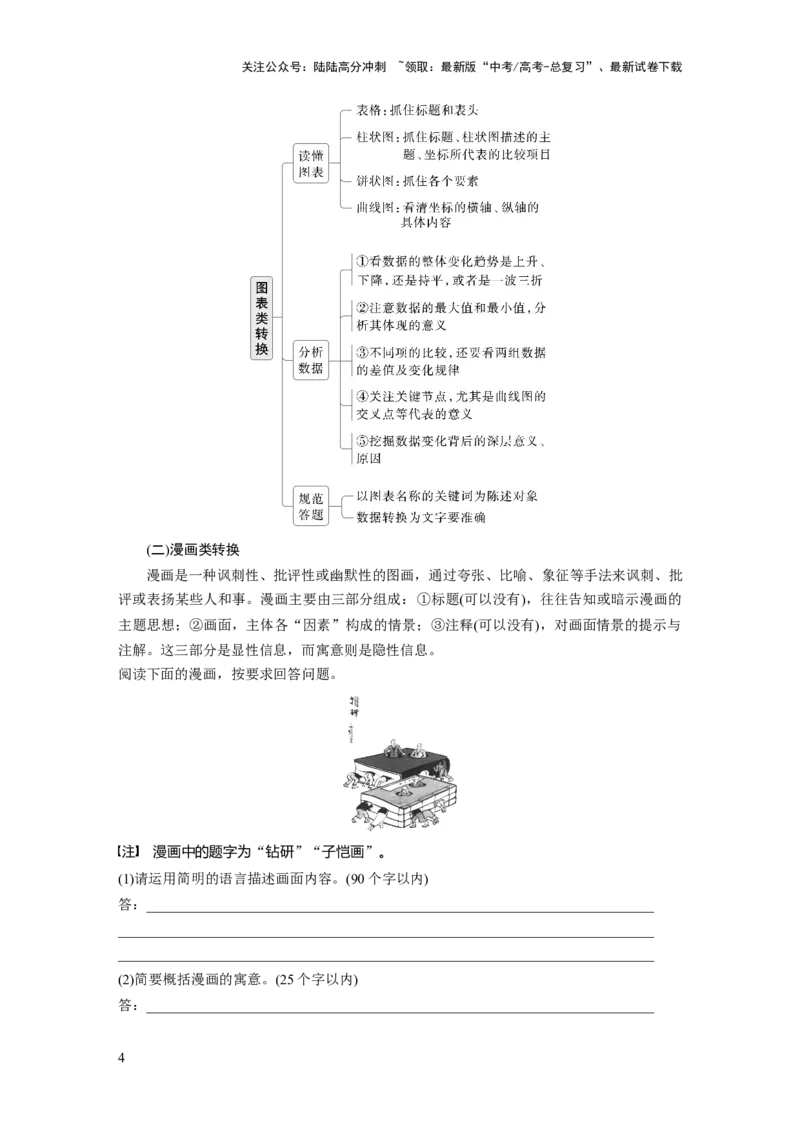 《板块八　学案80　图文转换——精准读图，转准信息_一轮复习_2025年_2025年大一轮复习讲义人教版语文_资料_1-资料_大一轮复习讲义学生专用_全书_大一轮复习讲义_板块八　语言文字运用》第4页预览