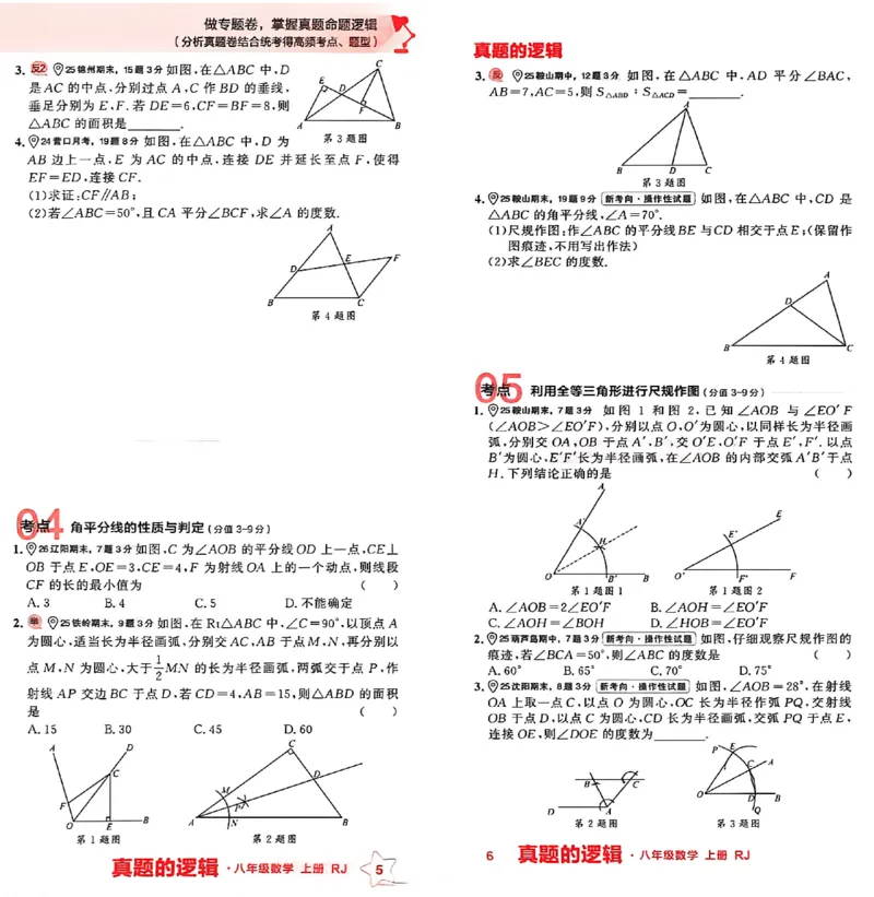 《专题卷A4(两列）_26秋小学初中各机构教辅大合集（一本、教材帮、阳光同学、王朝霞、实验班、小典中点、上分卷、白欧、课堂笔记等等）_26秋初中教辅资料_26秋《学习之星》系列》第10页预览