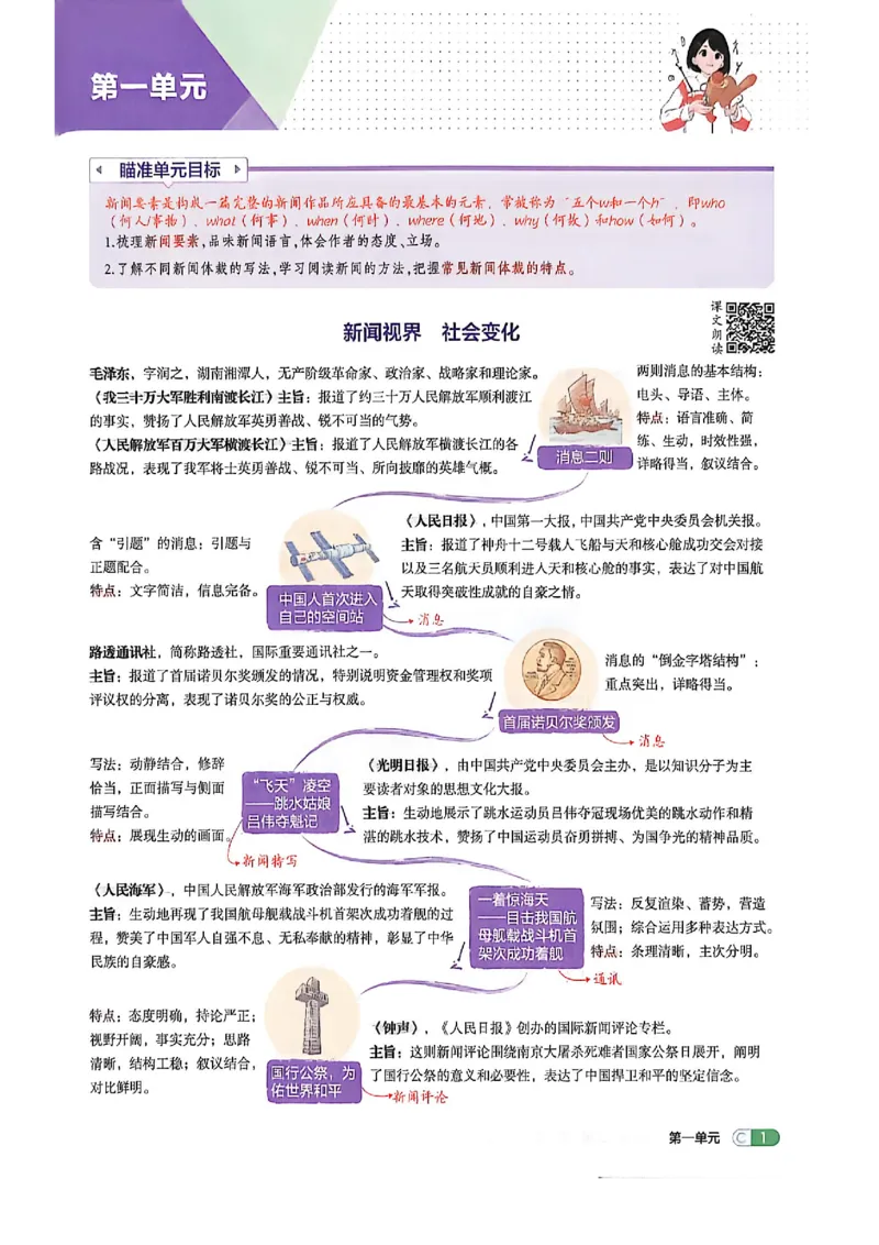 《八上语文吃透重难点_2027版初中《53吃透重难点》8年级上册（语文）（人教54版）》第5页预览