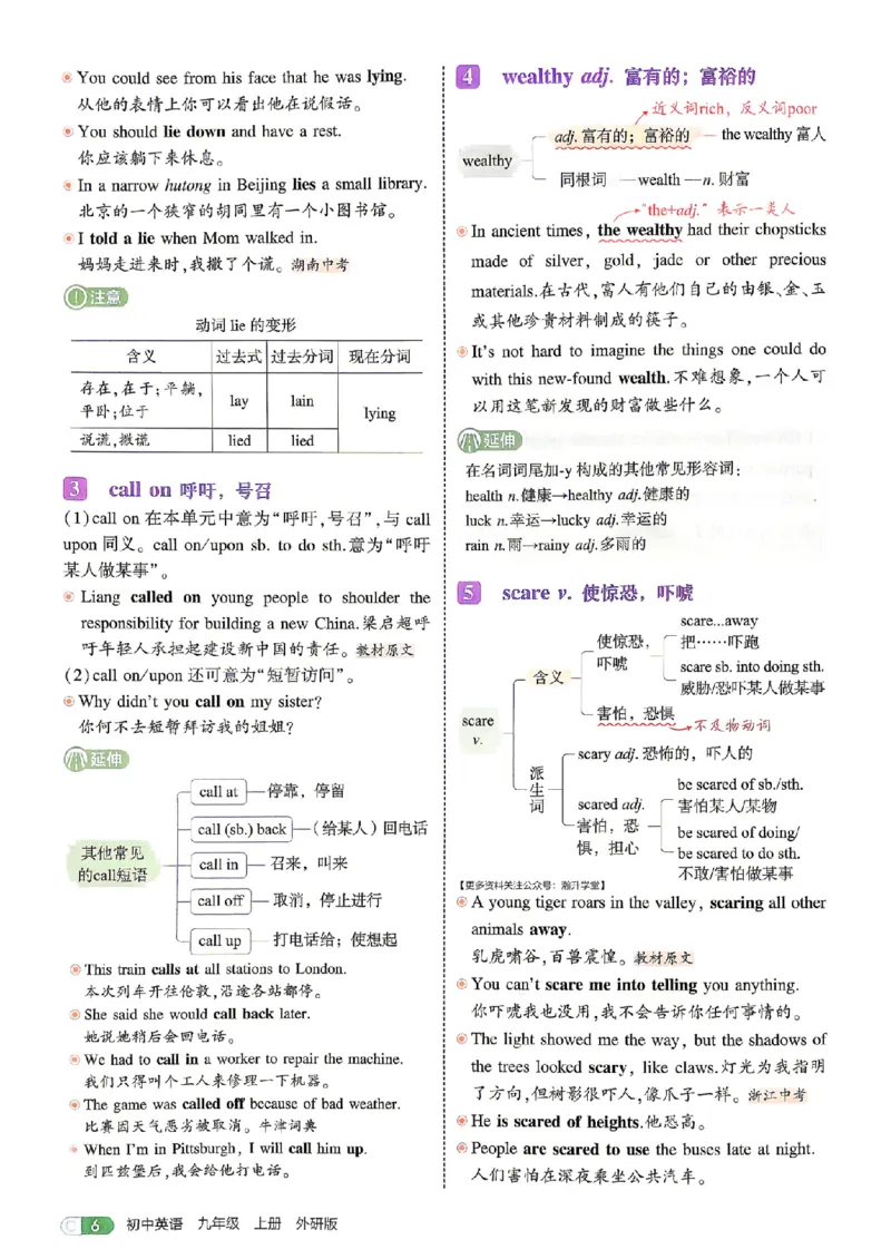 《吃透重难点_2027版初中《5年中考3年模拟》课时提分练9年级上册（英语）（外研版）》第9页预览