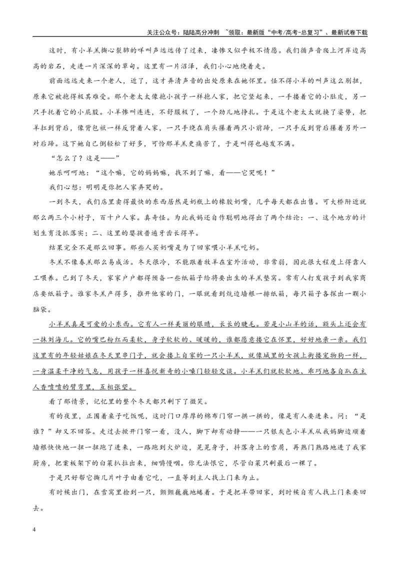 《模拟卷04（原卷版）_专项复习_2025年_2025年高考语文模拟卷（新高考Ⅱ卷专用）8套》第4页预览