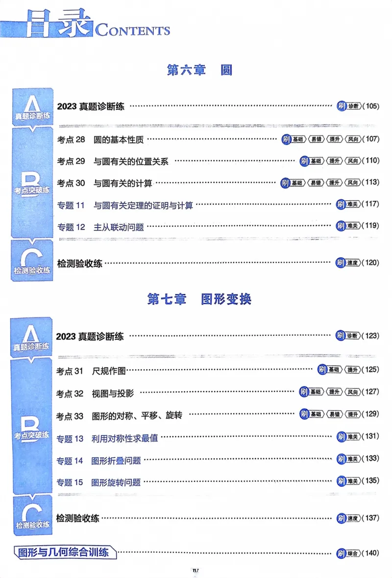 《数学真题·诊断自查版_2、2025初中必刷题合集_初中必刷题23+24+25上册_24初中必刷题上册+下册全_可信网络等多个文件_历年必刷题和24上册_2024版_中考总复习必刷题合订本_中考必刷题数学》第6页预览