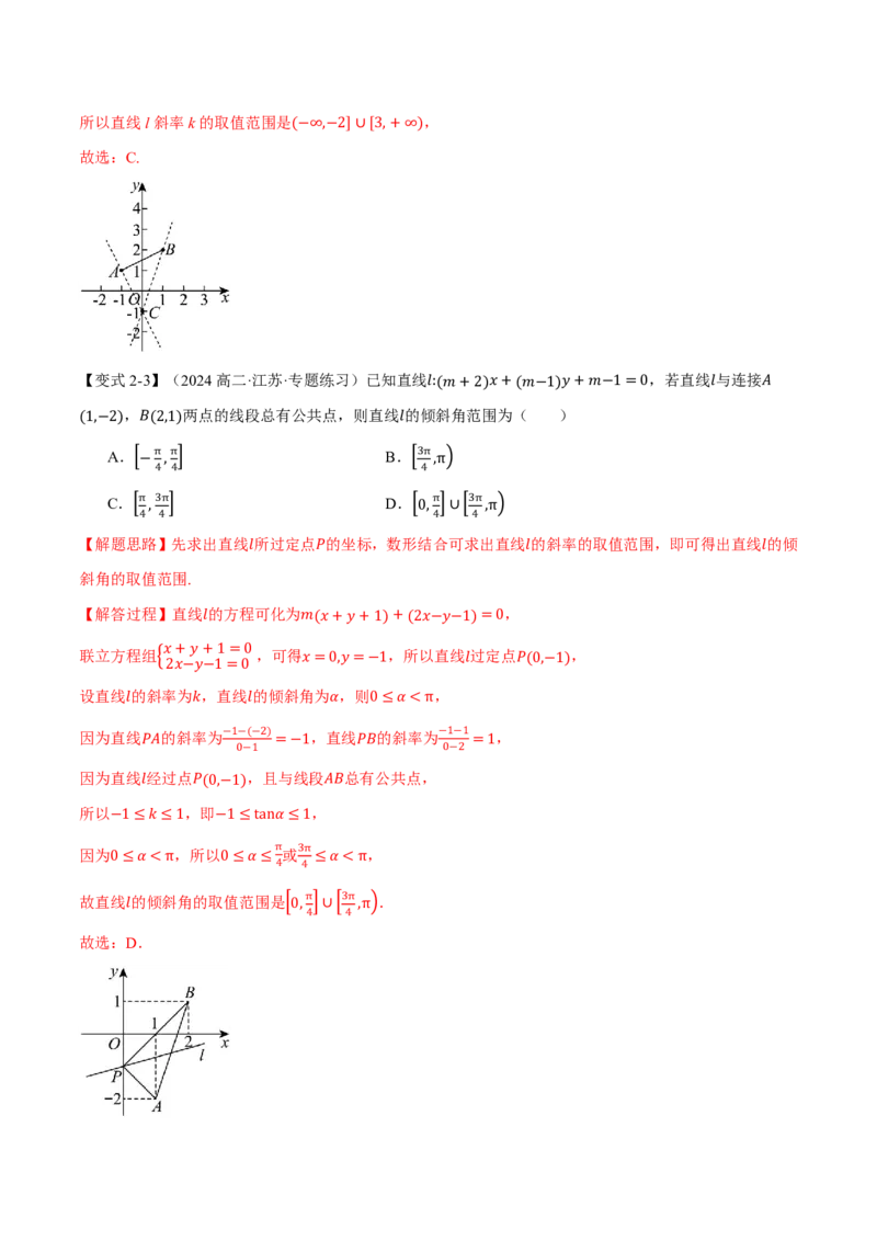 《专题8.1直线的方程八大题型（解析版）_2026高考数学系统提分方案《189个题型专项突破合集》_专题8.1直线的方程八大题型》第6页预览