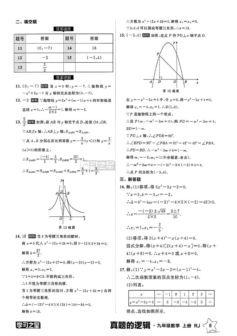 《真题卷答案A4_26秋小学初中各机构教辅大合集（一本、教材帮、阳光同学、王朝霞、实验班、小典中点、上分卷、白欧、课堂笔记等等）_26秋初中教辅资料_26秋《学习之星》系列_166》第7页预览