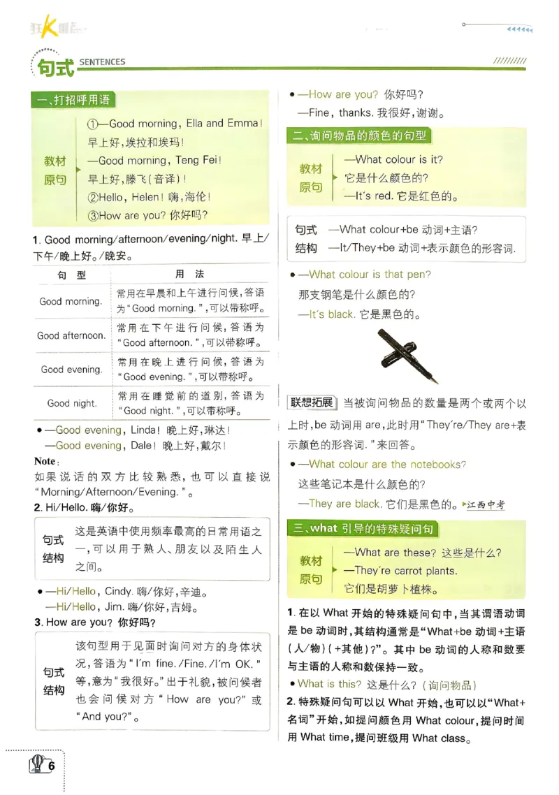 《狂K重点_2027版初中《必刷题》7年级上册（英语）（人教版）》第9页预览