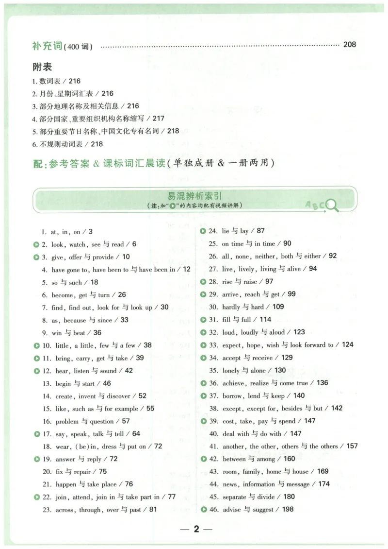 《2027《万唯中考•英语词汇新考法》第9版_26秋小学初中各机构教辅大合集（一本、教材帮、阳光同学、王朝霞、实验班、小典中点、上分卷、白欧、课堂笔记等等）_26秋初中教辅资料》第8页预览