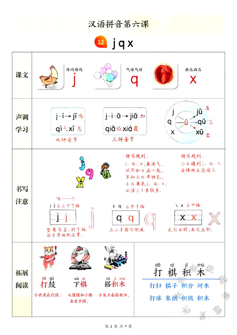 《24年新版一年级上册语文第三单元考点SY_1年级上册同步教辅_1上语文_一上语文-单元+期中+期末卷_一上语文单元卷》第2页预览