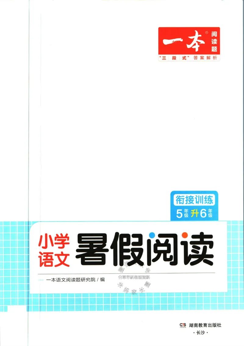 《一本暑假阅读五升六语文_26秋小学初中各机构教辅大合集（一本、教材帮、阳光同学、王朝霞、实验班、小典中点、上分卷、白欧、课堂笔记等等）_26秋小学教辅资料》第3页预览