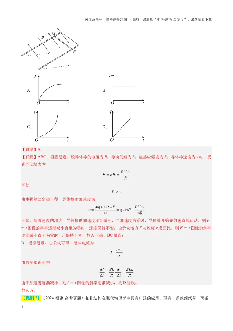 《物理（四）（教师版）-47页_04-物理-高考总复习_专项复习_2025年_2025年高考考前20天终极冲刺攻略物理_2025届》第7页预览