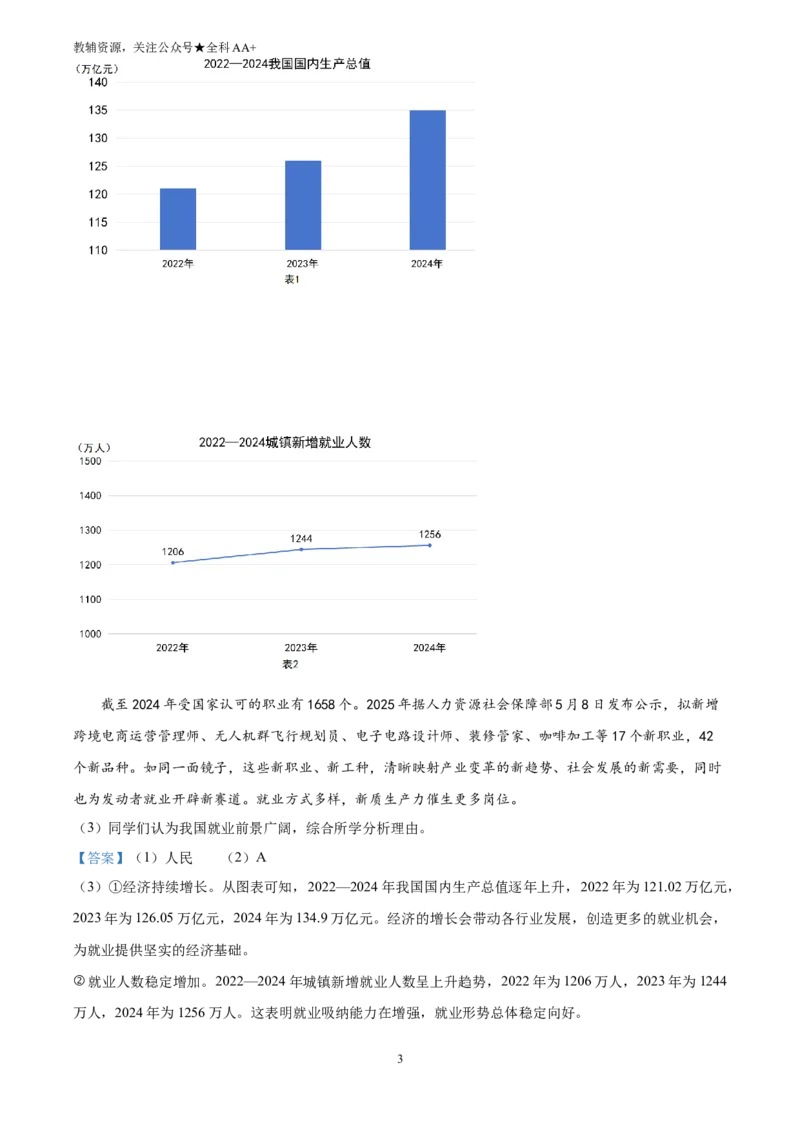 《2025上海市中考道德与法治真题(解析版)_历年中考真题2013-2025_初中道法历年中考真题（2013-2025）_初中道法历年中考真题（2025）_2025上海市中考道德与法治真题》第3页预览