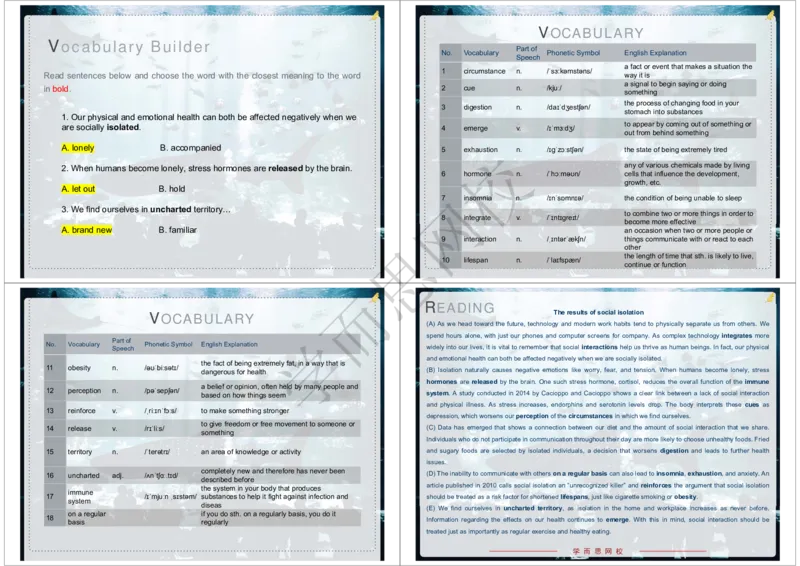 《2020年春上高一清北班Unit7知识清单-02f1a40de20b_学而思高一全套_2020年春季高一_20春季目标清北班高一英语直播班（全国）16讲张逸已完结16讲》第2页预览