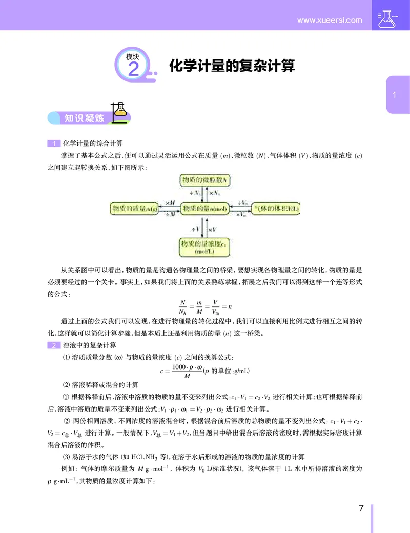 《2019-秋（上册）高一化学直播腾飞班（课改）-48434e0b63a9_学而思高一全套_2019秋季高一1_2019秋高一化学腾飞班（课改）李炜_讲义》第8页预览