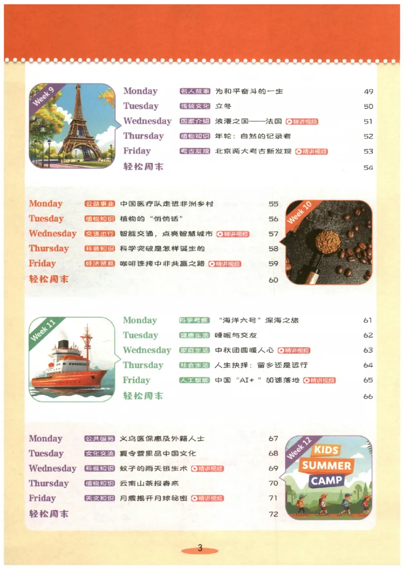 《26秋第4辑哈佛英语时文阅读-6年级_26秋小学初中各机构教辅大合集（一本、教材帮、阳光同学、王朝霞、实验班、小典中点、上分卷、白欧、课堂笔记等等）_26秋小学教辅资料》第7页预览