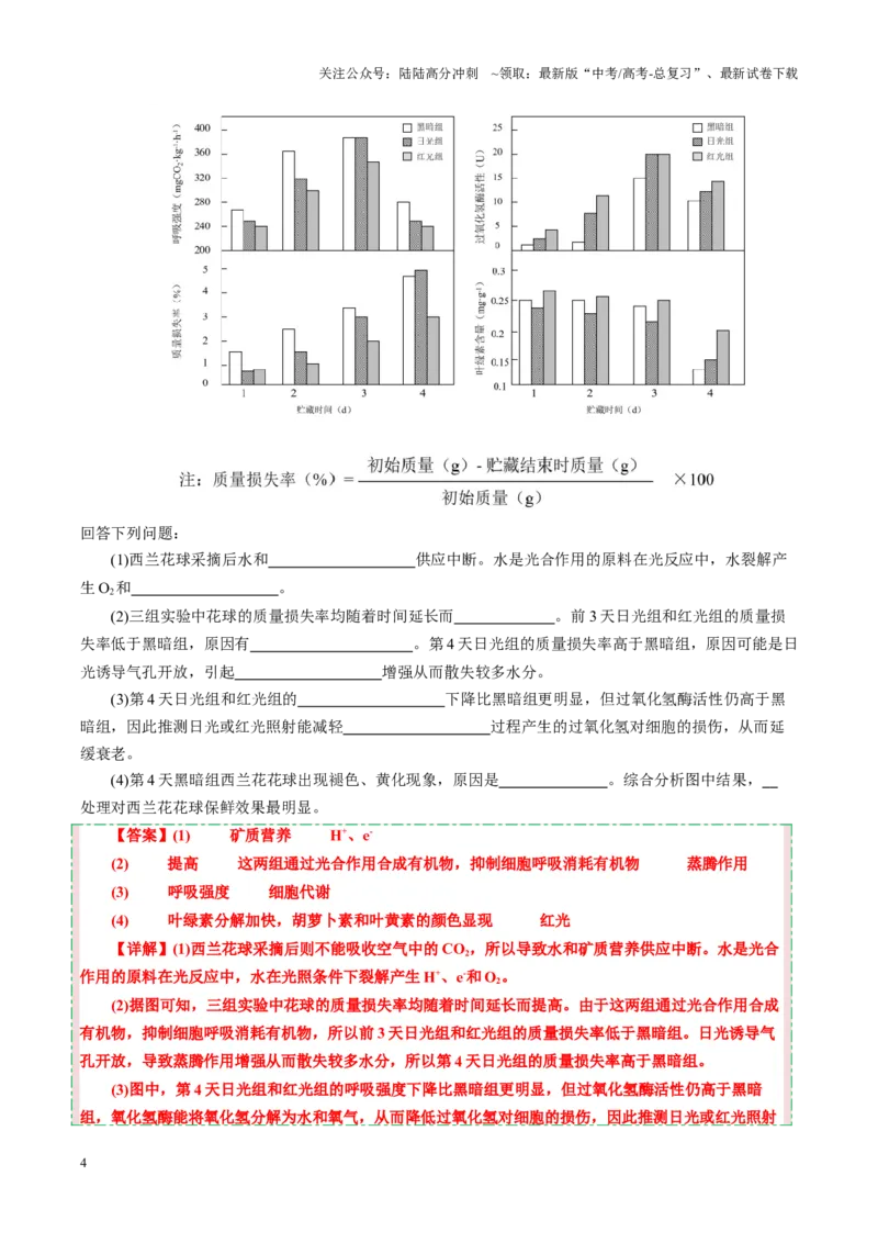 《生物（二）-70页_06-生物-高考总复习_专项复习_2025年_2025年高考考前20天终极冲刺攻略生物_2025届》第7页预览