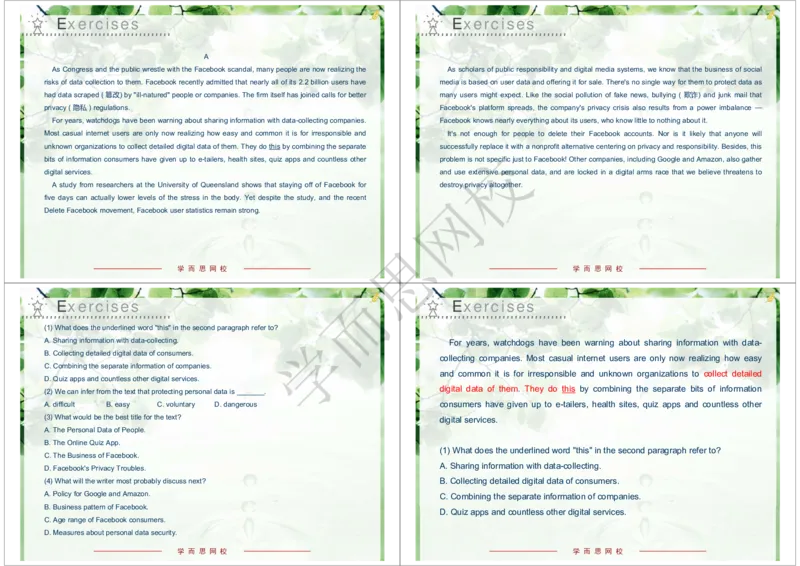 《2020年春下高一清北班Unit8知识清单-bd067d15ac05_学而思高一全套_2020年春季高一_20春季目标清北班高一英语直播班（全国）16讲张逸已完结16讲》第6页预览