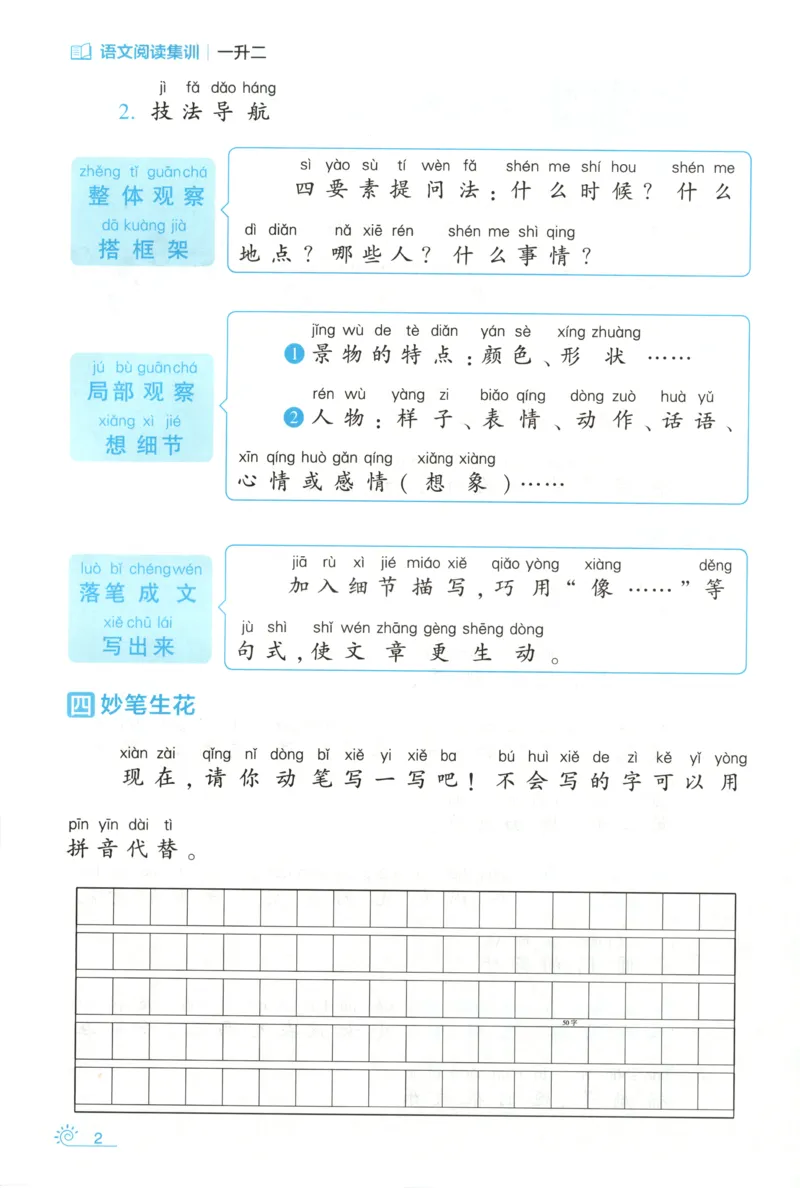 《习作训练_26秋小学初中各机构教辅大合集（一本、教材帮、阳光同学、王朝霞、实验班、小典中点、上分卷、白欧、课堂笔记等等）_26秋小学教辅资料_172026秋小学《暑假》系列语数英》第6页预览