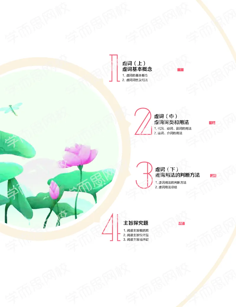 《寒假目标985班高一语文直播班（全国）讲义_寒假目标985班高一语文直播班（全国）讲义-a457056f3346_学而思高一全套_2020年寒假高一_讲义》第1页预览