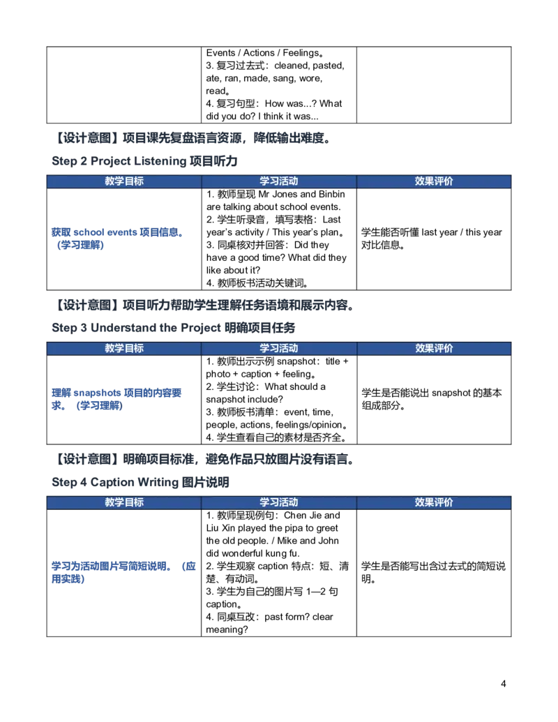 《U2L6PartCProject&Readingtime教学设计_小学英语_26秋人教PEP版英语6年级上册核心素养教案+课件新版_2026秋人教版六上英语_6上-人教PEP版英语（2026秋持续更新）_01课件+教案》第4页预览