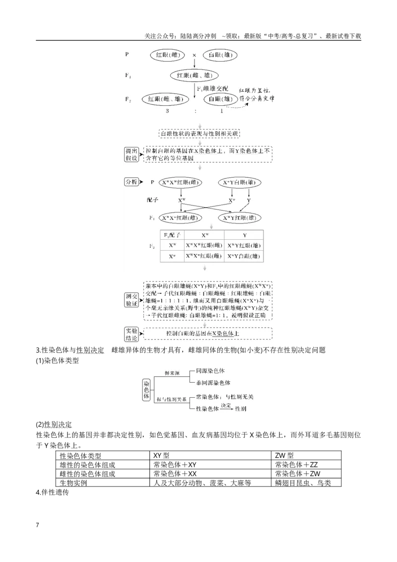 《专题07遗传的基本规律（学生版）_06-生物-高考总复习_专项复习_2024年_2024年高考生物总复习核心题型解读与全攻略新教材_资料》第7页预览