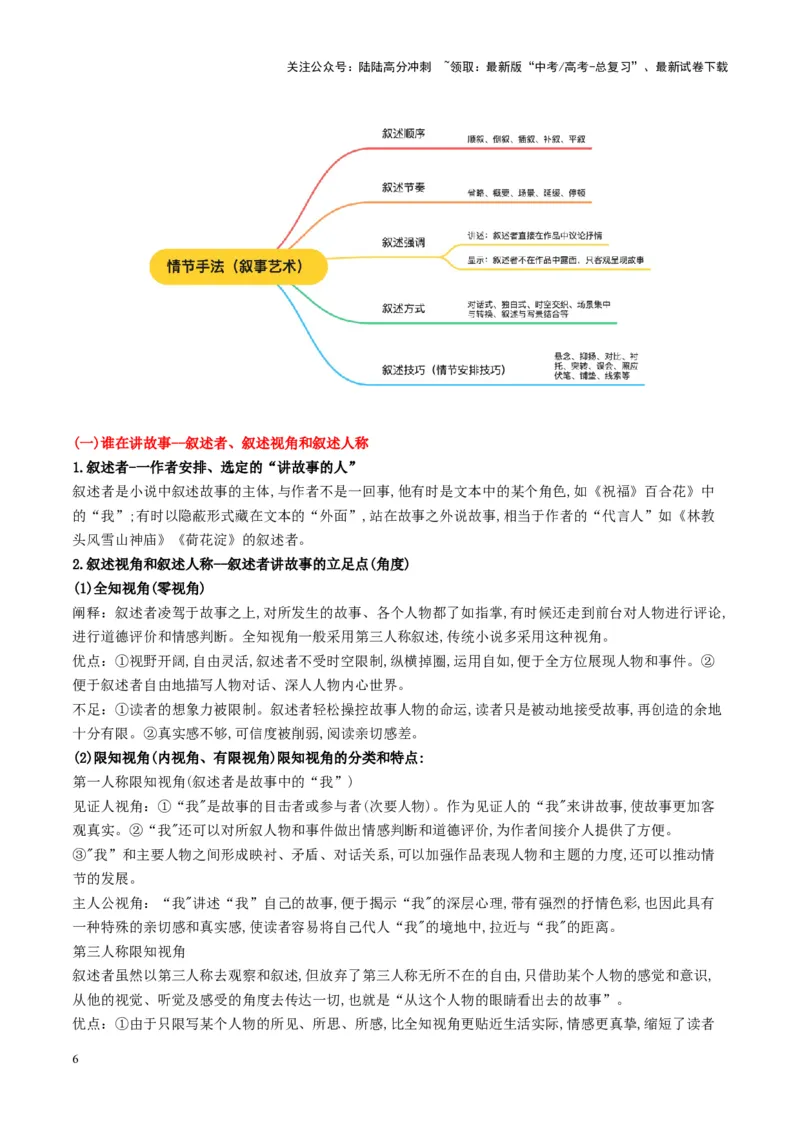 《第02讲赏析情节（讲义）学生版_一轮复习_2025年_2025年高考语文一轮复习讲义+练习+课件（新教材新高考）_小说阅读》第6页预览