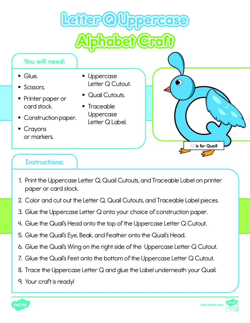 《ColorLetterQUppercaseAlphabetCraft_26秋小学初中各机构教辅大合集（一本、教材帮、阳光同学、王朝霞、实验班、小典中点、上分卷、白欧、课堂笔记等等）_26秋小学教辅资料_小学英语_Unit5》第2页预览