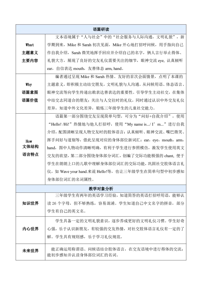 《三上U1ALet’slearn教学设计_26秋小学初中各机构教辅大合集（一本、教材帮、阳光同学、王朝霞、实验班、小典中点、上分卷、白欧、课堂笔记等等）_26秋小学教辅资料_1526秋课件教案》第2页预览