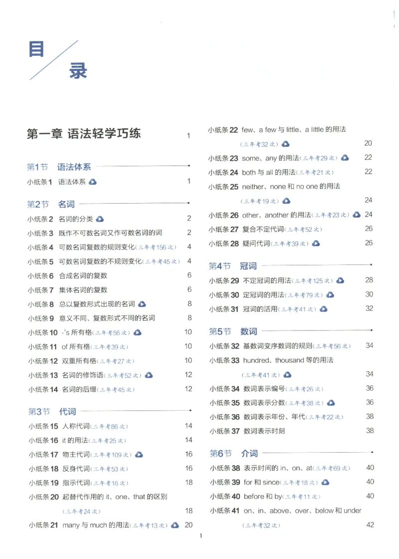 《2027版星火初中英语语法120张小纸条_2027版中考《星火英语语法120张小纸条》（英语）》第4页预览