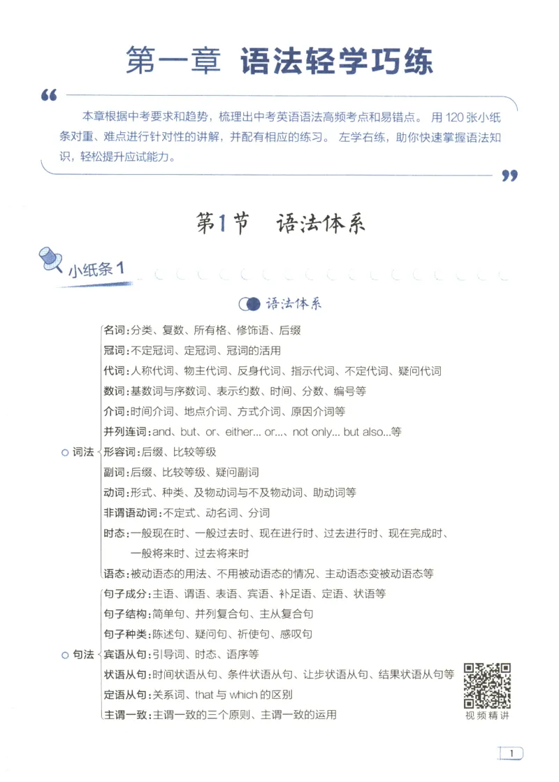 《2027版星火初中英语语法120张小纸条_2027版中考《星火英语语法120张小纸条》（英语）》第7页预览