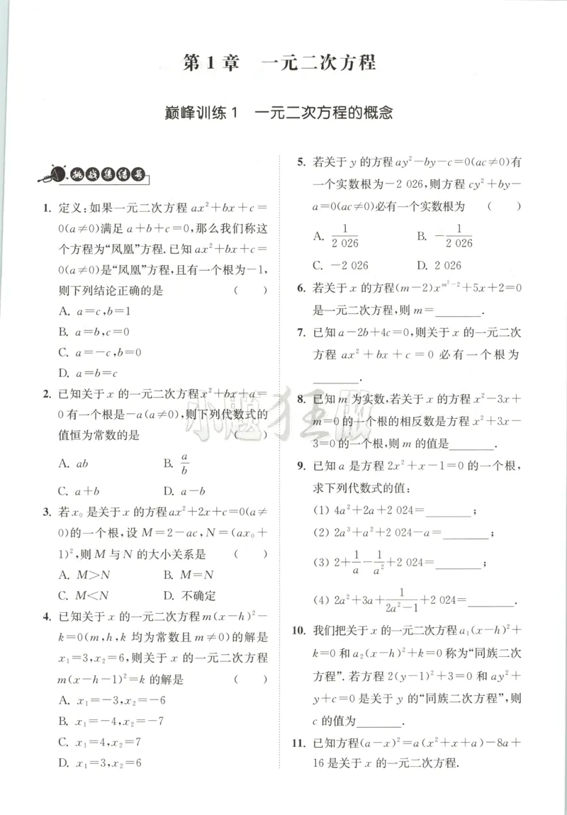 《主书_26秋小学初中各机构教辅大合集（一本、教材帮、阳光同学、王朝霞、实验班、小典中点、上分卷、白欧、课堂笔记等等）_26秋初中教辅资料_26秋初中《小题狂做》系列_334》第7页预览
