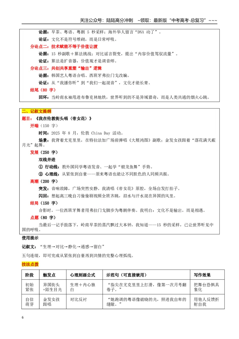 《热点话题20：文化自信与时代表达的交响”——岭南说唱歌曲《大展鸿图》全球走红_专项复习_2026年-语文专项复习_2026年高考语文作文热点素材积累运用（时代人物+时评精选+作文赏析）-G96》第6页预览
