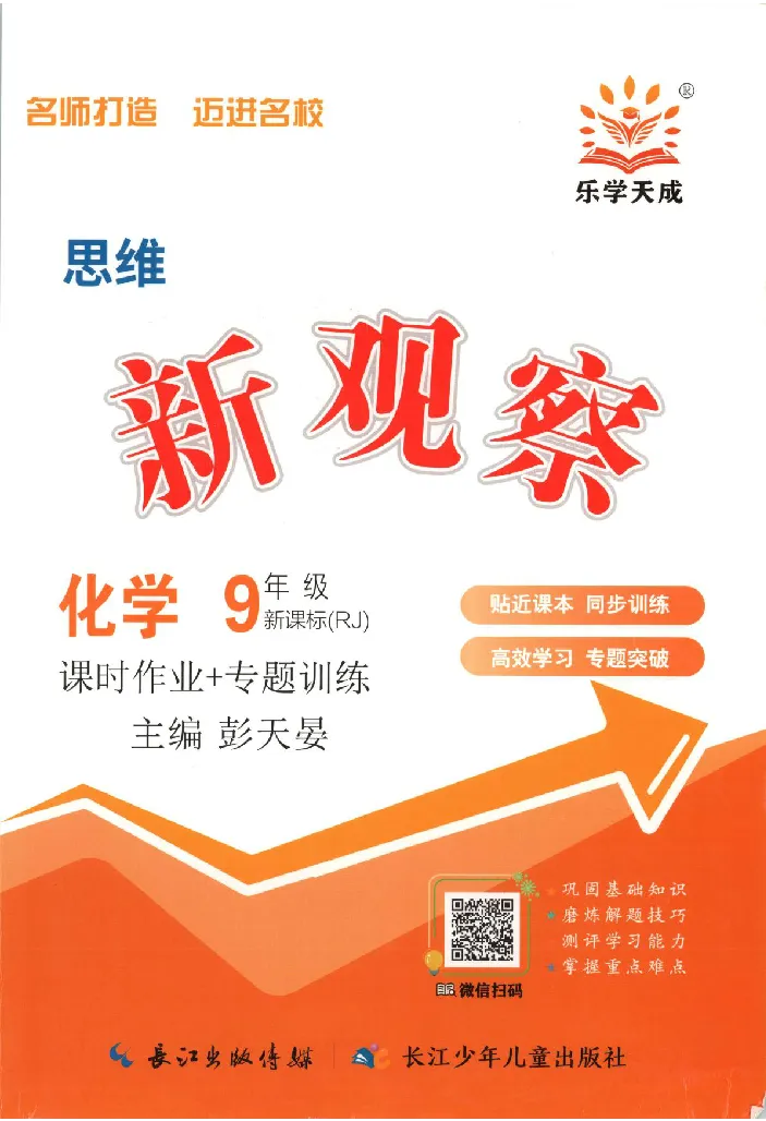 《2027《初中化学•思维新观察》9全_2027版初中《思维新观察》9年级全一册（化学）》第1页预览
