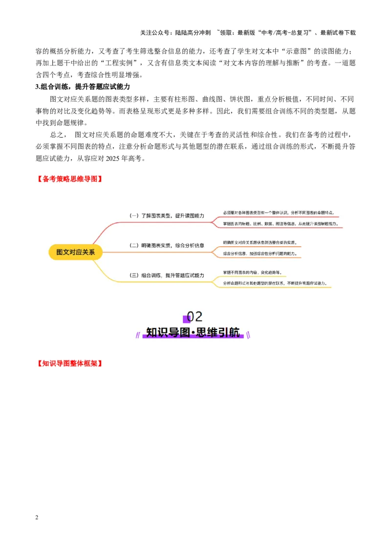 《第04讲图文对应关系（讲义）教师版_一轮复习_2025年_2025年高考语文一轮复习讲义+练习+课件（新教材新高考）_信息类文本阅读》第2页预览