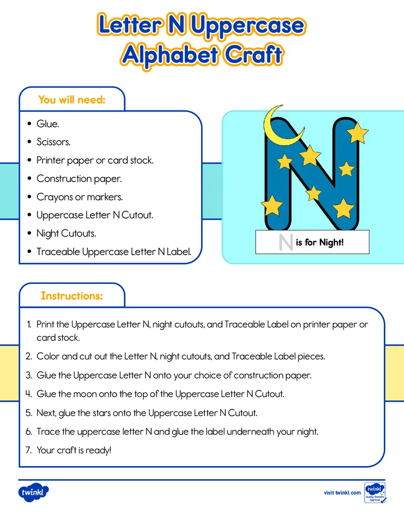 《LetterNUppercaseAlphabetCraft_26秋小学初中各机构教辅大合集（一本、教材帮、阳光同学、王朝霞、实验班、小典中点、上分卷、白欧、课堂笔记等等）_26秋小学教辅资料_1526秋课件教案》第2页预览