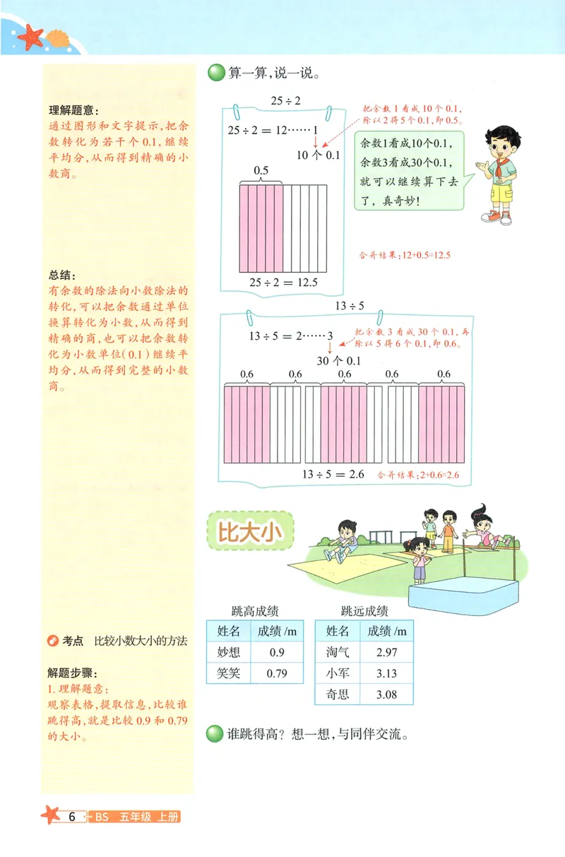 《26秋5上数学预习笔记（北师版）_26秋小学初中各机构教辅大合集（一本、教材帮、阳光同学、王朝霞、实验班、小典中点、上分卷、白欧、课堂笔记等等）_26秋小学教辅资料》第8页预览