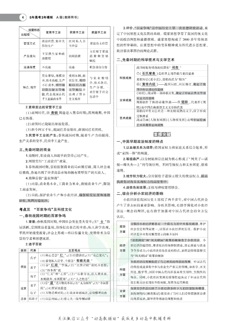 《《5年高考3年模拟》A版历史北京版_2020版》第6页预览