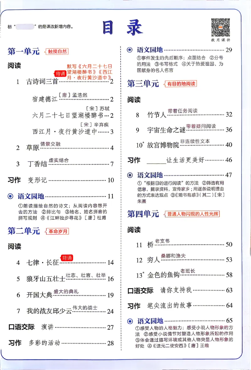 《26秋《课堂笔记》6上语文（新教材）_26秋小学初中各机构教辅大合集（一本、教材帮、阳光同学、王朝霞、实验班、小典中点、上分卷、白欧、课堂笔记等等）_26秋小学教辅资料》第1页预览