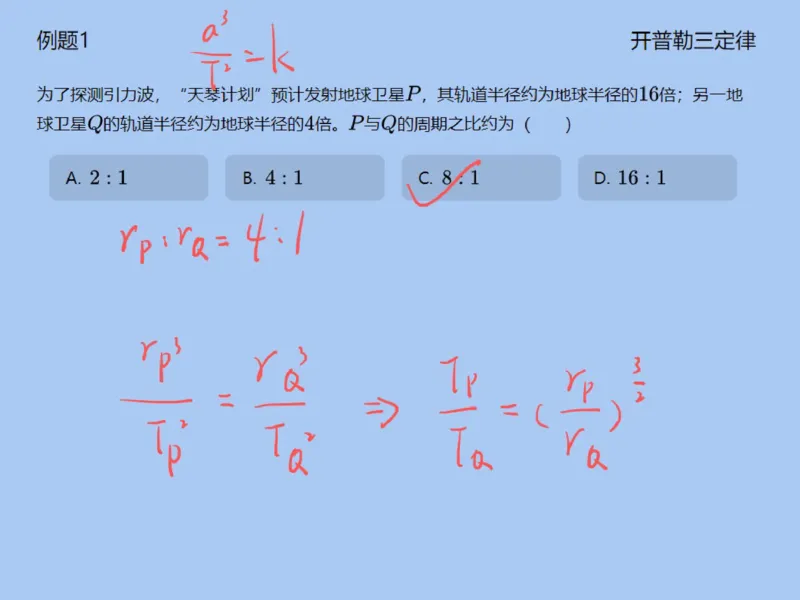 《140703_第4讲_万有引力定律笔记-bde07cd9284f_学而思高一全套_2020年寒假高一_2020寒直播课高一物理目标自招综评班于鲲鹏完结》第6页预览
