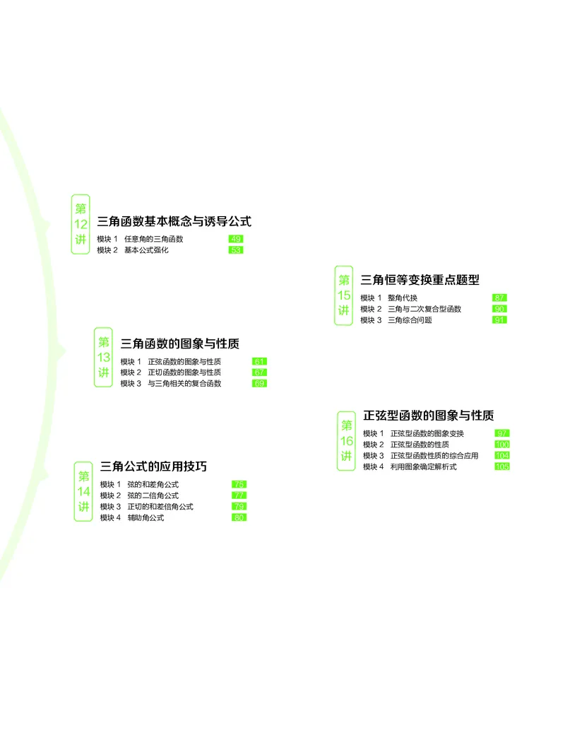 《2019-秋高一数学直播腾飞班（课改）讲义（下）-b6053cd0fbc1_学而思高一全套_2019秋季高一1_2019秋高一数学腾飞班（课改）付恒岩》第2页预览