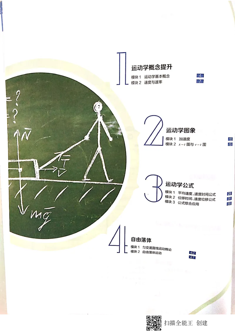 《2019秋高一物理腾飞班讲义上-30835612a7f0_学而思高一全套_2019秋季高一1_2019秋高一物理腾飞班（课改）章进》第6页预览