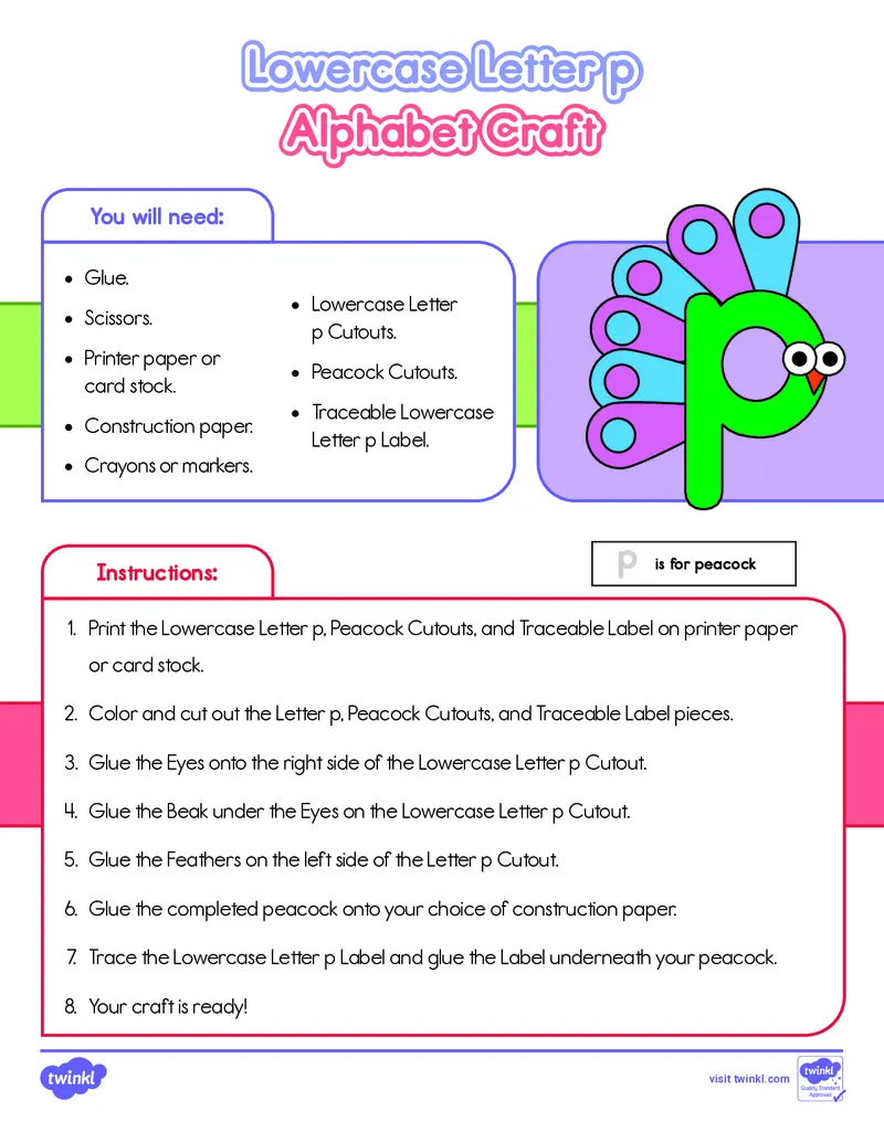 《LetterpLowercaseAlphabetCraft_26秋小学初中各机构教辅大合集（一本、教材帮、阳光同学、王朝霞、实验班、小典中点、上分卷、白欧、课堂笔记等等）_26秋小学教辅资料_1526秋课件教案》第2页预览