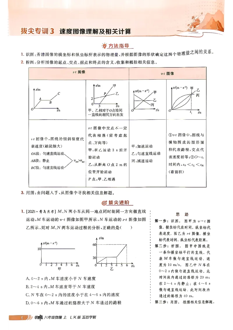 《26秋鲁科版八上物理典中点拔尖专训_26秋小学初中各机构教辅大合集（一本、教材帮、阳光同学、王朝霞、实验班、小典中点、上分卷、白欧、课堂笔记等等）_26秋初中教辅资料》第8页预览