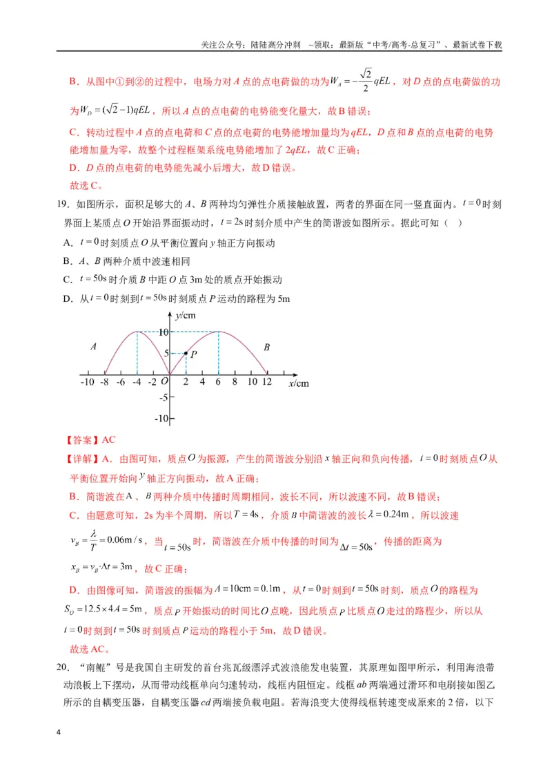 《物理（全国卷01）（全解全析）_04-物理-高考总复习_专项复习_2025年_2025年高考押题预测卷（多地区）物理》第4页预览