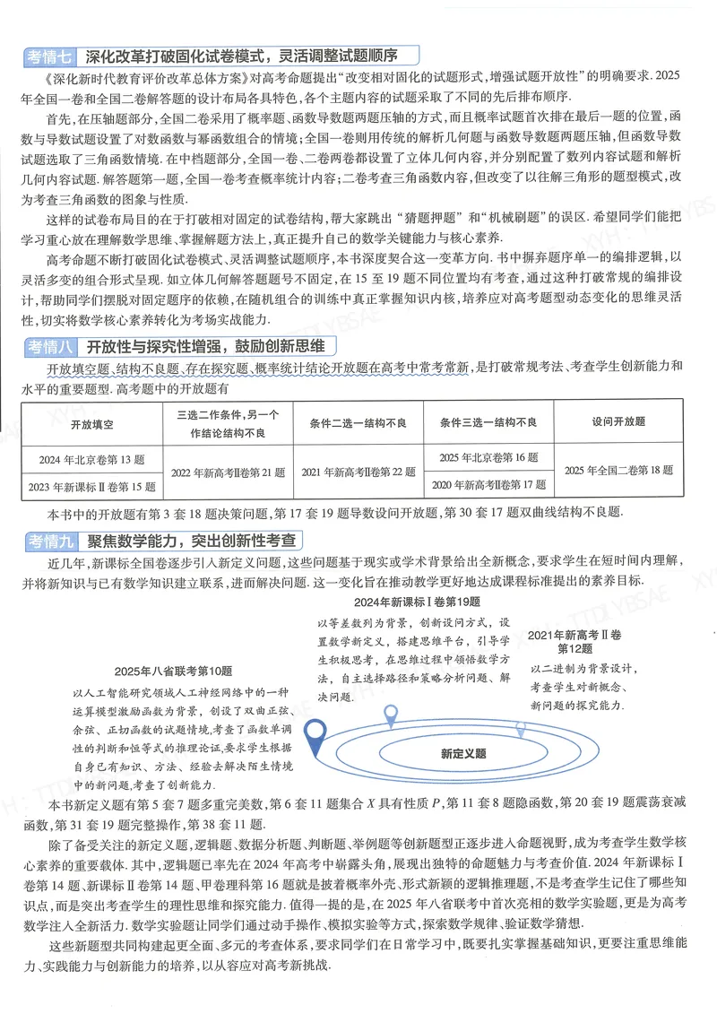 《测试卷A4(第1-23套）_2027金考卷45套_2027版新高考数学II卷_测试卷》第8页预览